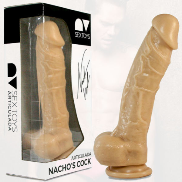 NACHO VIDAL PENIS R PLICA 24CM ARTICULADO
